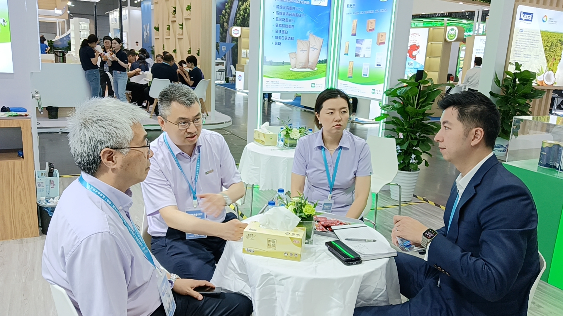 中牧集团参加中国乳制品工业协会第三十次年会暨2024年中国（国际）乳业技术博览会